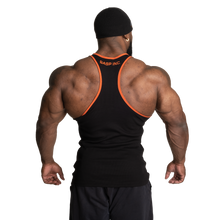 Gasp Ribbed T-Back Black/Flame