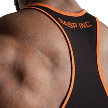 Gasp Ribbed T-Back Black/Flame