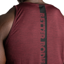 Better Bodies Essex Stripe tank Maroon Melange