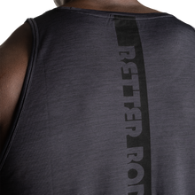 Better Bodies Essex Stripe tank Graphite Melange