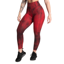 Better Bodies High Waist Leggings, Chili red grunge