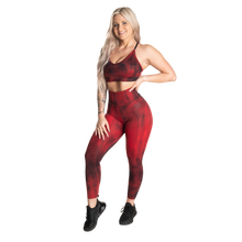 Better Bodies High Waist Leggings, Chili red grunge