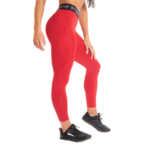 Better Bodies Highbridge Leggings V2, Chili Red