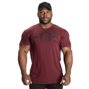 Better Bodies Recruit Tee, Maroon