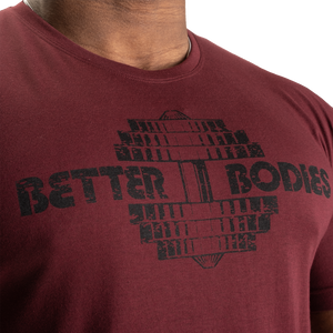 Better Bodies Recruit Tee, Maroon