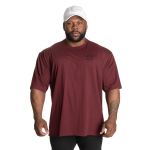 Better Bodies Union Iron Tee, Maroon