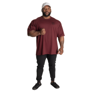 Better Bodies Union Iron Tee, Maroon