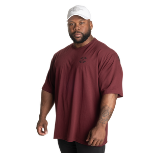 Better Bodies Union Iron Tee, Maroon