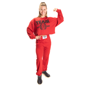 Better Bodies Highbridge Sweatpants V2, Chili Red