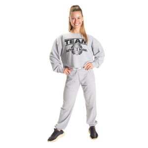 Better Bodies Highbridge Sweatpants V2, Grey Melange