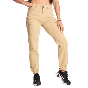 Better Bodies Cargo pants, Light Sand