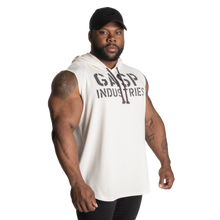 Gasp Thermal Sleeveless Hoodie Off White