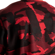 Gasp Thermal Logo Sweater Red Camo