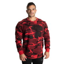 Gasp Thermal Logo Sweater Red Camo