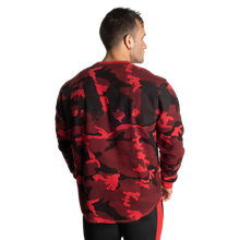 Gasp Thermal Logo Sweater Red Camo