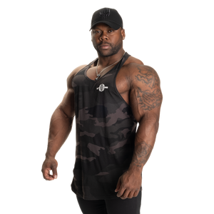 Better Bodies Essential T-Back V2,Dark Camo