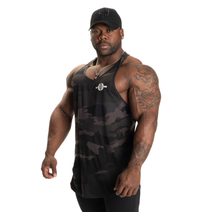 Better Bodies Essential T-Back V2,Dark Camo