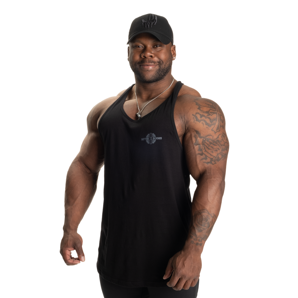 Better Bodies Essential T-Back V2,Black