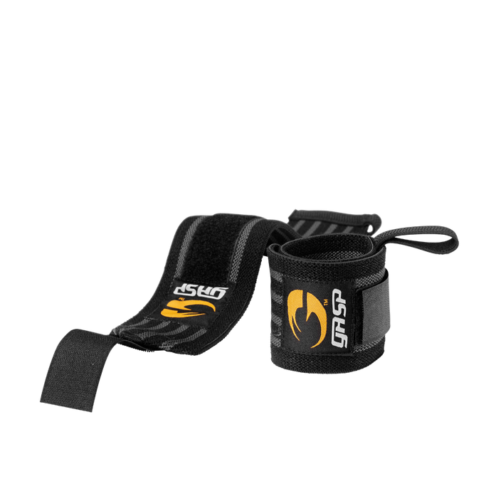 Gasp Hardcore Wrist Wraps Black/Grey